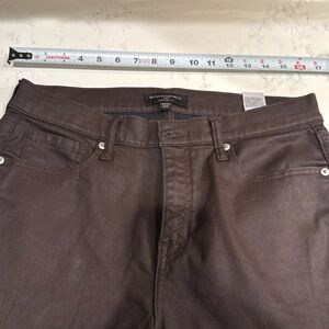 Banana Republic Brown High Rise Slim ~rich brown